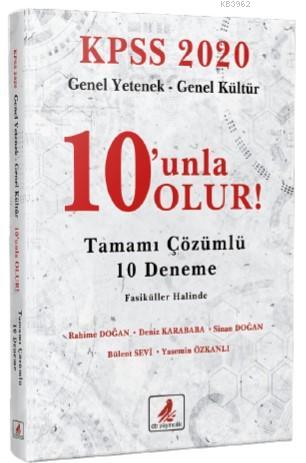 KPSS – 2020 Genel Yetenek – Genel Kültür 10'unla OLUR! Tamamı Çözümlü 