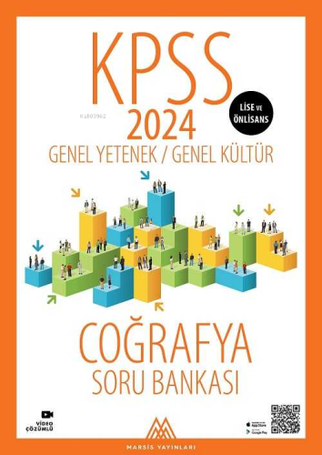 KPSS 2024 Genel Kültür / Genel Yetenek Coğrafya Soru Bankası | Kolekti