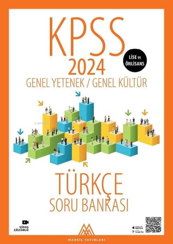 KPSS 2024 Genel Kültür / Genel Yetenek Türkçe Soru Bankası | Kolektif 