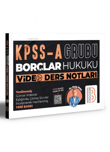 KPSS A Grubu Borçlar Hukuku Video Ders Notları | Eyüp İpek | Benim Hoc