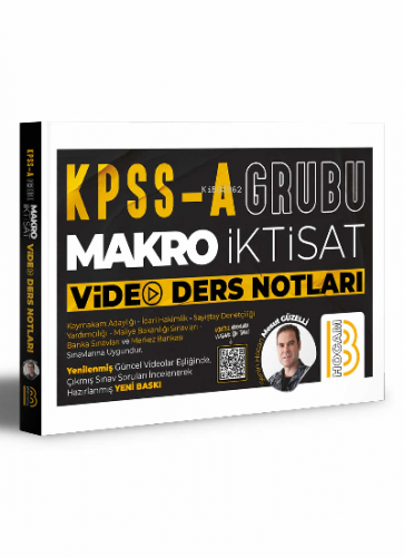 KPSS A Makro İktisat Video Ders Notları | Mesut Güzelli | Benim Hocam 