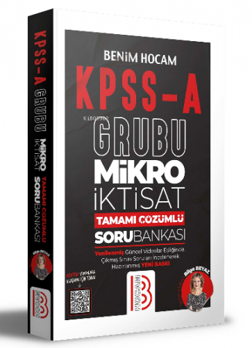 KPSS A Mikro İktisat Tamamı Çözümlü Bankası | Bilge Beyaz | Benim Hoca