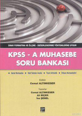 KPSS - A Muhasebe Soru Bankası; Sınav Formatına ve Ölçme - Değerlendir