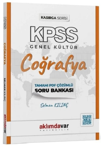 KPSS Coğrafya Kasırga Soru Bankası PDF Çözümlü | Selman Kılınç | Aklım