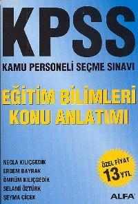 Kpss Eğitim Bilimleri Konu Anlatımı | Necla Kılıçgedik | Alfa Basım Ya