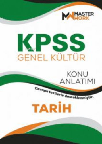 KPSS - Genel Kültür / Tarih Konu Anlatımı | Kolektif | MasterWork