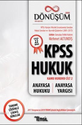 KPSS Hukuk - Dönüşüm - Anayasa Hukuku - Anayasa Yargısı | S. Mehmet Yı