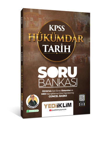 KPSS Hükümdar Tarih Soru Bankası | Hamza Tatar | Yediiklim Yayıncılık