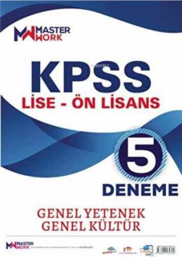 KPSS Lise - Ön Lisans / Genel Yetenek - Genel Kültür 5 Deneme | Kolekt