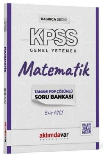 KPSS Matematik Kasırga Soru Bankası PDF Çözümlü | Enis Avcı | Aklımdav