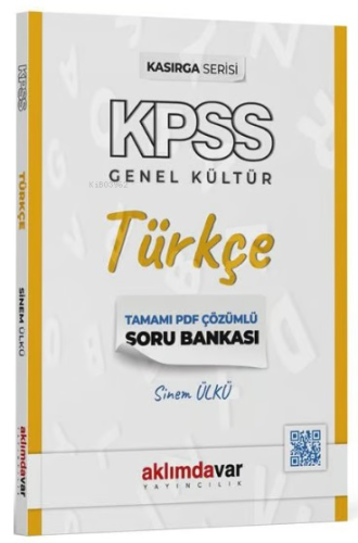 KPSS Türkçe Kasırga Soru Bankası PDF Çözümlü | Sinem Ülkü | Aklımdavar