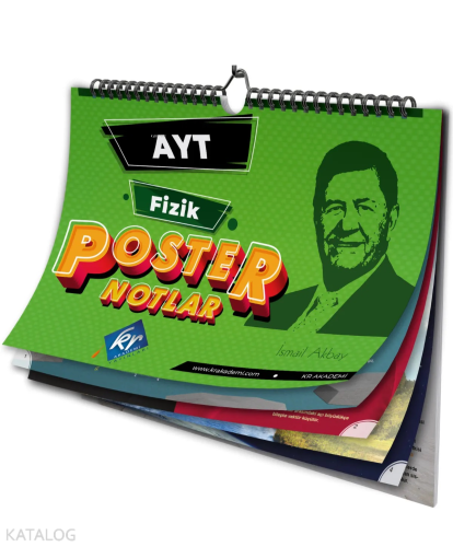 Kr Akademi AYT Fizik Poster Notlar | Kolektif | KR Akademi