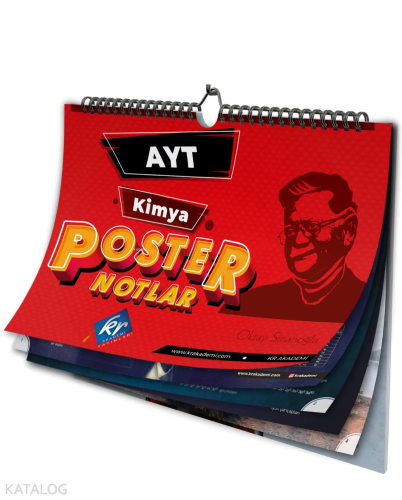 Kr Akademi AYT Kimya Poster Notlar | Kolektif | KR Akademi