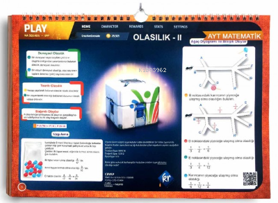 Kr Akademi AYT Matematik Poster Notlar | Kolektif | KR Akademi