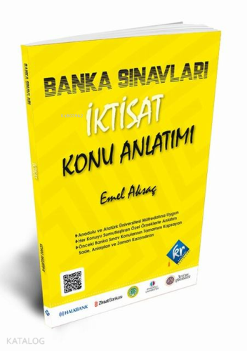 Kr Akademi Banka Sınavları İktisat Konu Anlatımı Kitabı | Kolektif | K