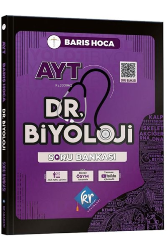 KR Akademi Barış Hoca AYT Dr. Biyoloji Soru Bankası | Barış Kapan | KR