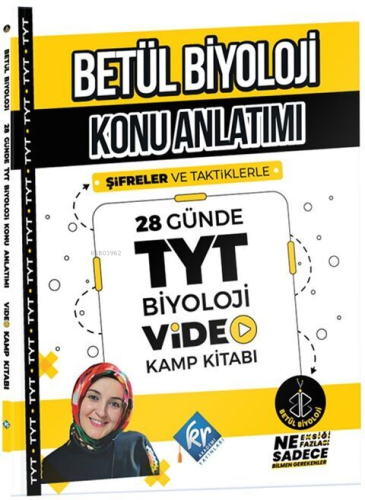 KR Akademi Betül Hoca Biyoloji Konu Anlatımı 28 Günde TYT Biyoloji Vid