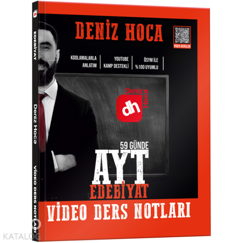 KR Akademi Deniz Hoca AYT 59 Günde Edebiyat Video Ders Notları | Deniz