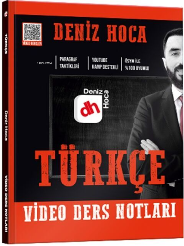 KR Akademi Deniz Hoca Tüm Sınavlar İçin Türkçe Video Ders Kitabı | Den