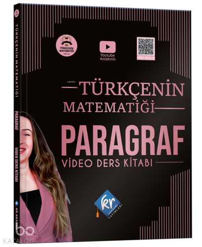 Kr Akademi Gamze Hoca Türkçenin Matematiği Paragraf Video Ders Kitabı 