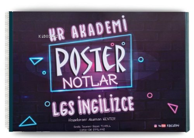 Kr Akademi LGS İngilizce Poster Notlar | Kolektif | KR Akademi