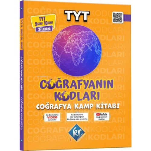 KR Akademi TYT Coğrafya 9. Sınıf 10. Sınıf Coğrafyanın Kodları Kamp Ki