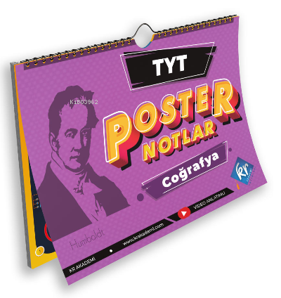 Kr Akademi TYT Coğrafya Poster Notlar | Kolektif | KR Akademi