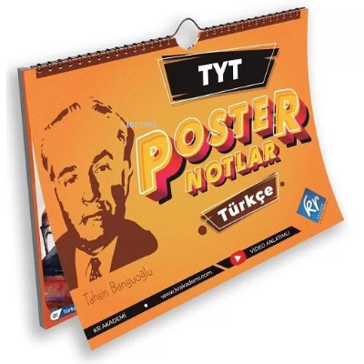 Kr Akademi TYT Türkçe Poster Notlar | Kolektif | KR Akademi