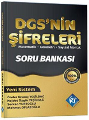 KR Akademi Yayınları 2023 DGS nin Şifreleri Soru Bankası Çözümlü | Kol