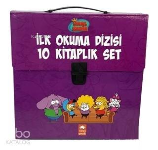 Kral Şakir İlk Okuma Kitaplari Çantali Set (10 Kitap Takım) - Mor | Va