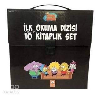 Kral Şakir İlk Okuma Kitaplari Çantali Set (10 Kitap Takım) - Siyah | 