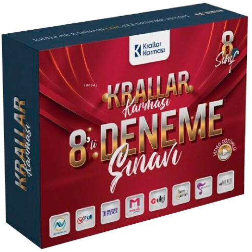 Krallar Karması 8. Sınıf LGS 8 li Deneme Sınavı | Kolektif | Krallar K