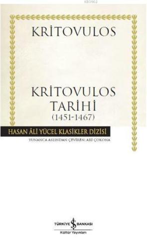 Kritovulos Tarihi (1451-1467) | Kritovulos | Türkiye İş Bankası Kültür