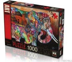 KS 20508 African Patchwork Puzzle 1000 Parça | | Karışık Eksikler