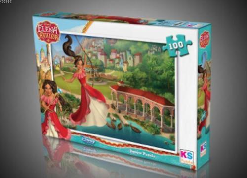 KS ELN 714 Elena Avalor 100 Parça Puzzle | | Karışık Eksikler