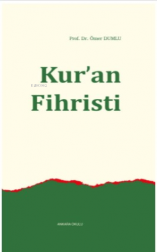 Kur'an Fihristi | Ömer Dumlu | Ankara Okulu Yayınları