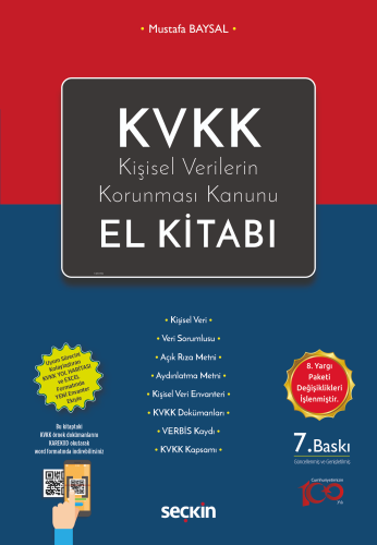 KVKK – Kişisel Verilerin Korunması Kanunu El Kitabı | Mustafa Baysal |