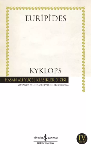 Kyklops | Euripides | Türkiye İş Bankası Kültür Yayınları