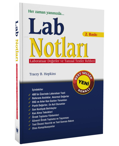 Lab Notları, Laboratuar Değerler ve Tanısal Testler Rehberi | Tracey B