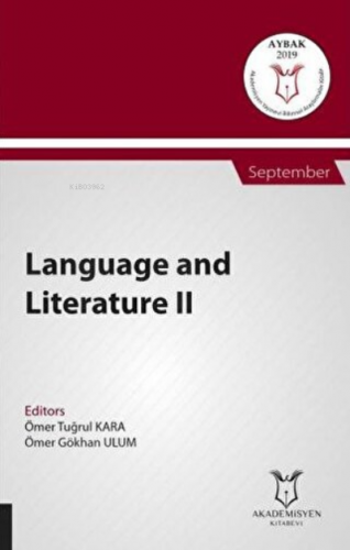 Language and Literature II (AYBAK 2019 Eylül) | Ömer Gökhan Ulum | Aka