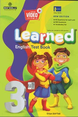 Learned English Test Book 3 | Erkan Baytar | Borealis Yayınevi