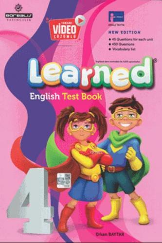 Learned English Test Book 4 | Erkan Baytar | Borealis Yayınevi