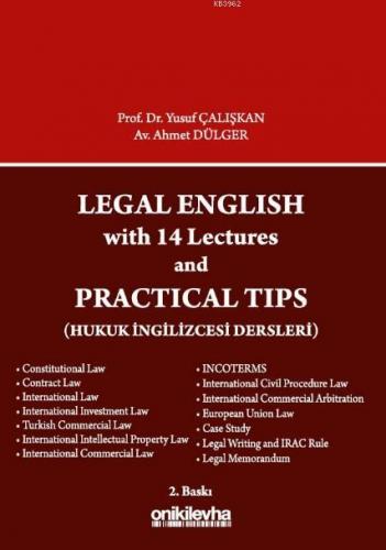 Legal English with 14 Lectures and Practical Tips | Ahmet Dülger | On 