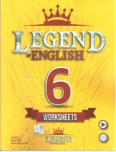 Legend English 6. Sınıf Worksheets Çalışma Kitabı | Emine Çelik | Lege