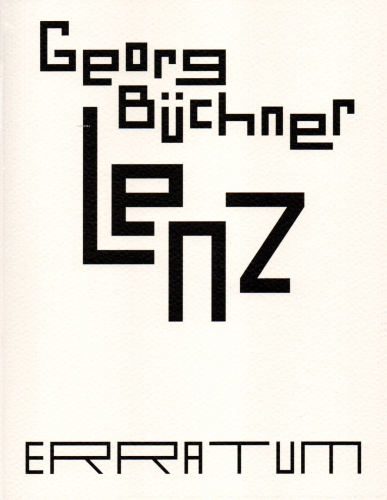 Lenz | Georg Büchner | Norgunk Yayıncılık