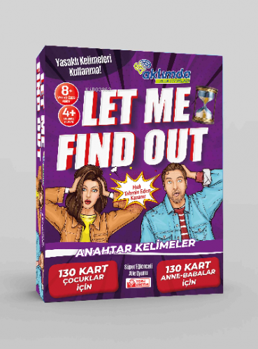 Let Me Fınd Out;(Aanahtar Kelimeler) | Kolektif | Aklımda Zeka Oyunlar