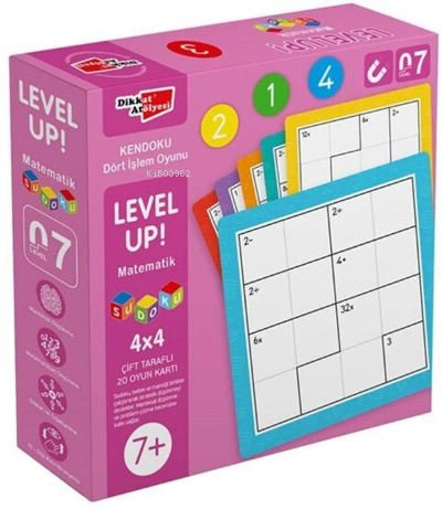 Level Up! 7 - Matematik Sudoku | | Dikkat Atölyesi Yayınları