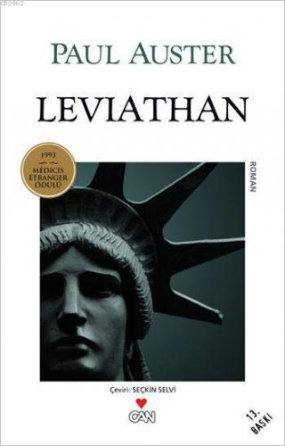 Leviathan; 1993 Medicis Etranger Ödülü | Paul Auster | Can Yayınları