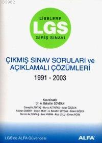 Lgs Çıkmış Sınav Soruları 1991-2004 | Bahattin Soydan | Alfa Basım Yay