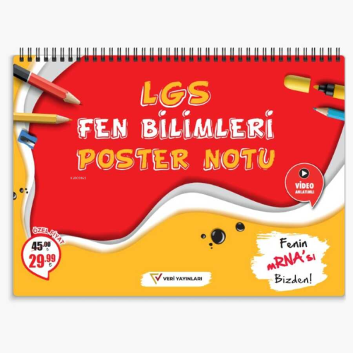 LGS Fen Bilimleri Poster Notu | Kolektif | Veri Yayınevi